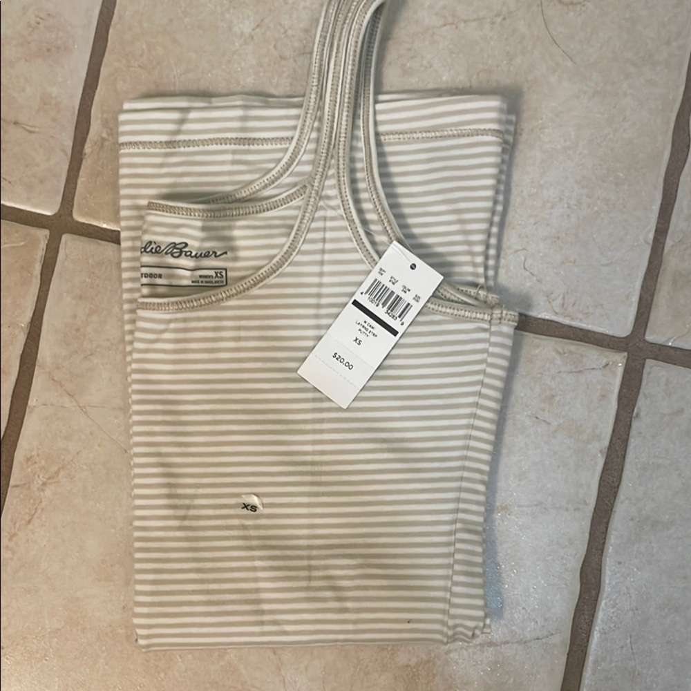 Eddie Bauer Striped Tank Top